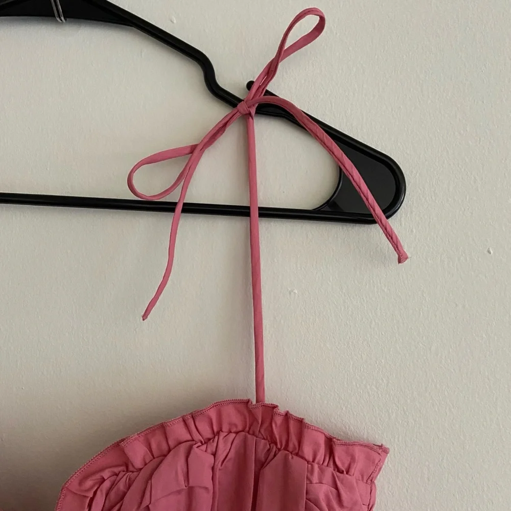 HOST PICK 🎉NWT White Fox Boutique Not Too Far Coral Mini Dress - Picture 8 of 12